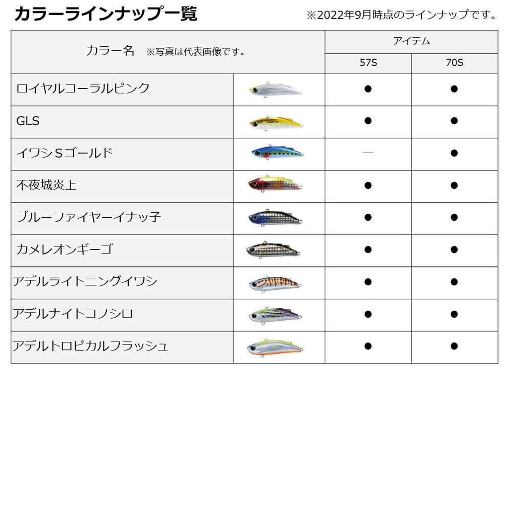 Daiwa Sea Bass Vibration Morethan Minient Bottom Fish 70S Lure