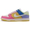 Разноцветные женские кроссовки Dunk Low Sail Solar-Flare FD9923-111