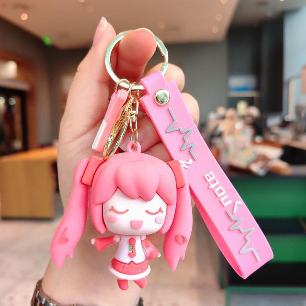 Мику Хатсуне брелок Хацуне фигурка Miku Hatsune вокалоид аниме 6см