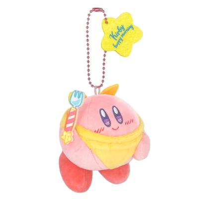Sanei Boeki Kirby of the Stars Kirby Happy Morning Mascot Завтрак Ш8 x Г9 x В8см Плюшевая игрушка Kirby's KHM-04