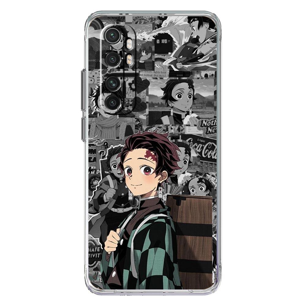 Убийца демонов Kimetsu no Yaiba аниме для Xiaomi Poco X3 NFC F3 M3 X4 M4 Pro 5G чехол для телефона Mi 11 Lite Ultra 11T 11X 12 11i чехол