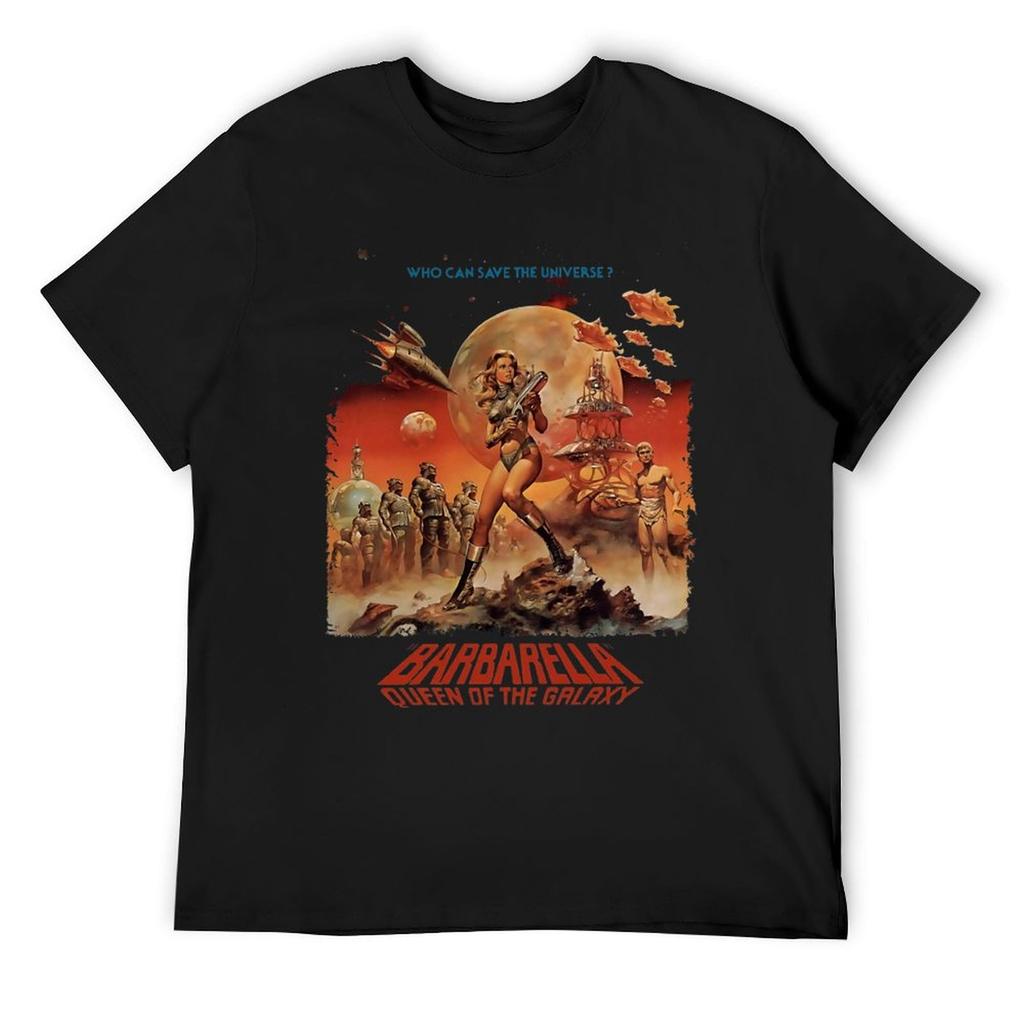 Футболка Barbarella Королева Галактики аниме фигурки blue archive свитшот мужской футболка мужская одежда