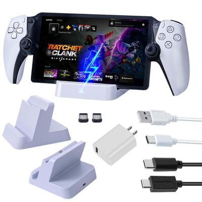 Новая зарядная подставка AriKroii PS Portable для PS и Portal Remote, совместимая с PS и Portal Remote, быстрая зарядка, удобная зарядка, защита от перезаряда