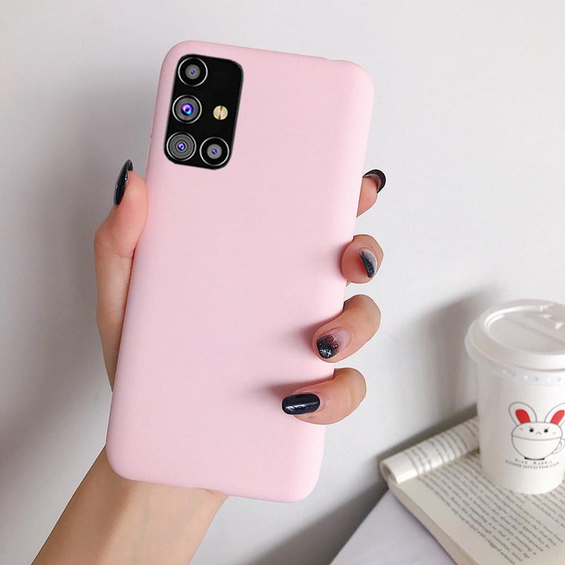 Мягкий силиконовый чехол из ТПУ Samsung Galaxy M31 M31S M51 M11 M21 A01 A11 A21S A31 A41 A51 A71 S20 FE S10 Lite S10e S9 Note 10 20 Ultra