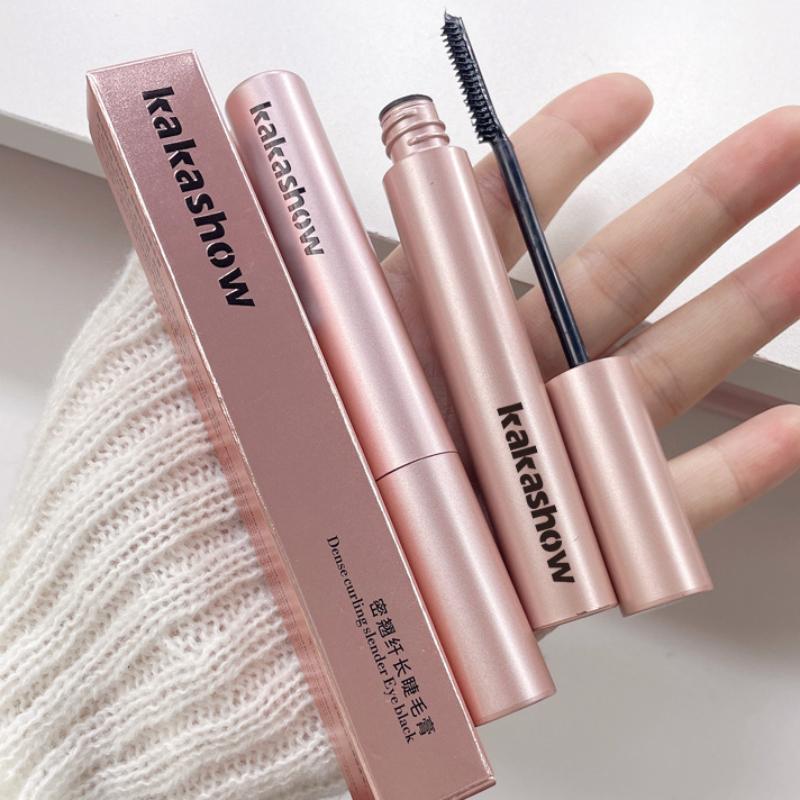 Dense and Long Mascara, Thick and Natural, Long-lasting, Waterproof, Non-smudging, Rooted and Clear