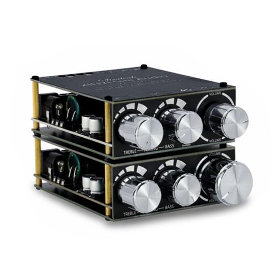 Bluetooth-совместимый модуль 5.0 TPA3116D2, плата усилителя мощности, 2x100 Вт, стерео цифровой усилитель мощности, модуль стерео, регулировка высоких и низких частот