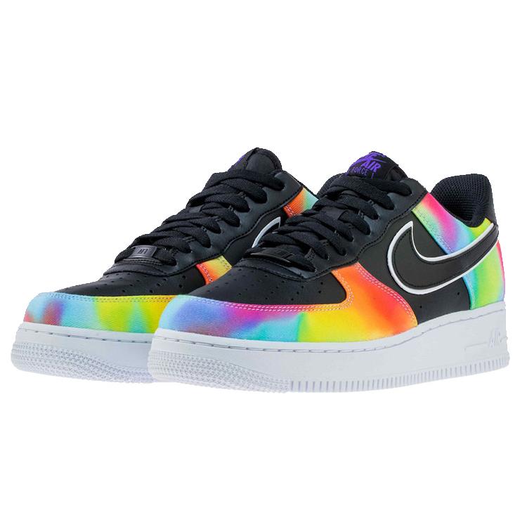 Nike Air Force 1 Low Tie Dye Черный CK0840-001