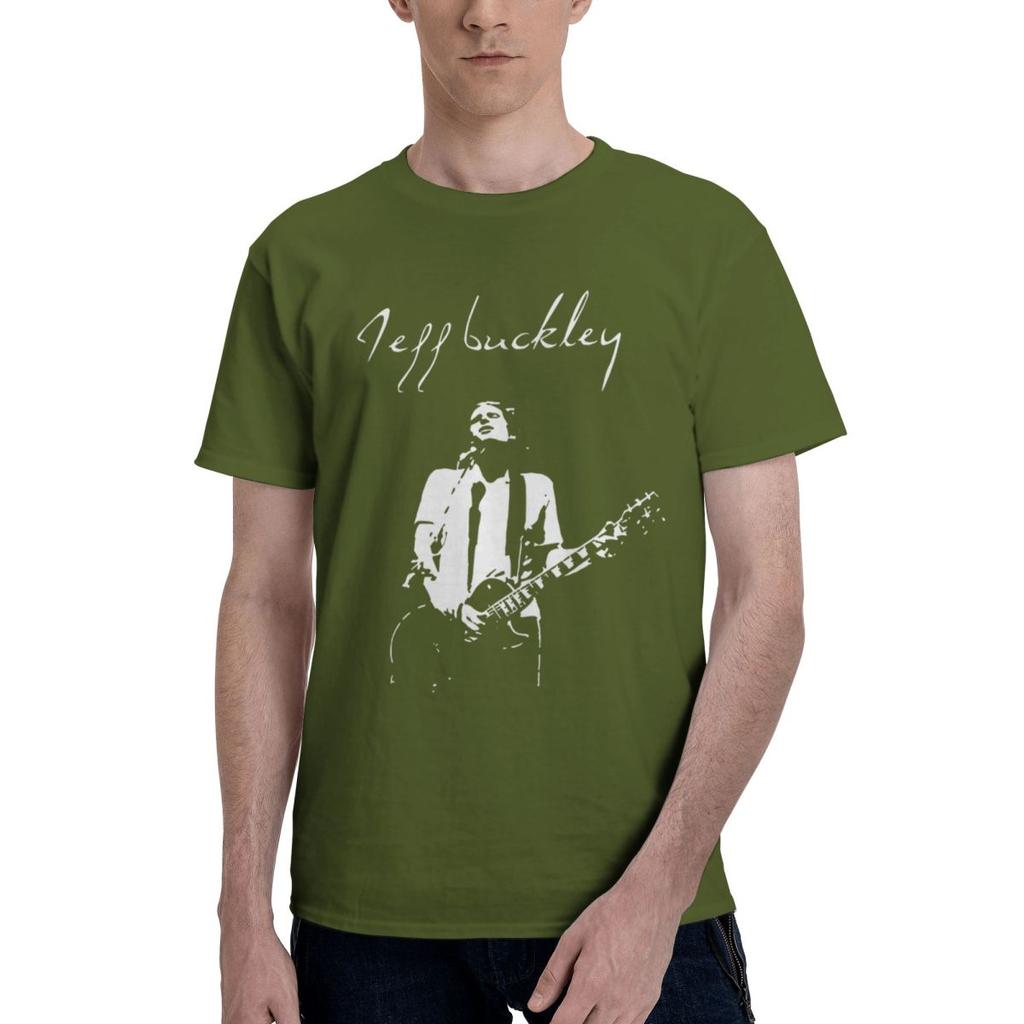 JEFF BUCKLEY Concert Tour Gift 1 100 Cotton Casual Breathable Confortable Kawaii Football Shirts 2025 T Shirt Men