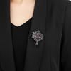 High End Diamond Inlaid Butterfly Brooch, Women's High-end Sense, Chest Flower, Versatile Clothing Accessories
