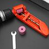 1Set Portable 2.0-12.5mm Drill Bit Sharpener Twist Drill Bit Sharpening Machine Corundum Grinding Wheel Tools