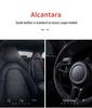Защитная крышка из алькантары для заднего вентиляционного отверстия Tesla Model 3-Y: Устойчив к царапинам и грязи