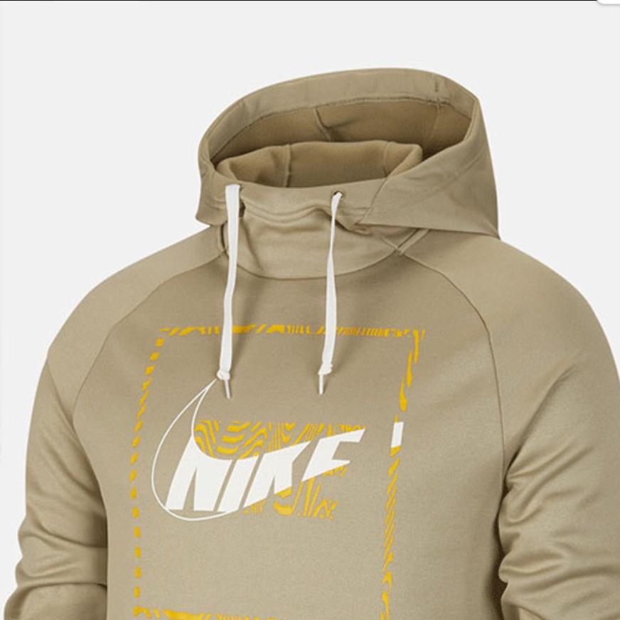 Nike Sweatshirts Men's Brown Hooded Moderate Other CU6732-342