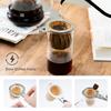 50/100 Pcs Natural Disposable Coffee Paper Filters K Cup Paper Filters  for Most Reusable K Cup Pods