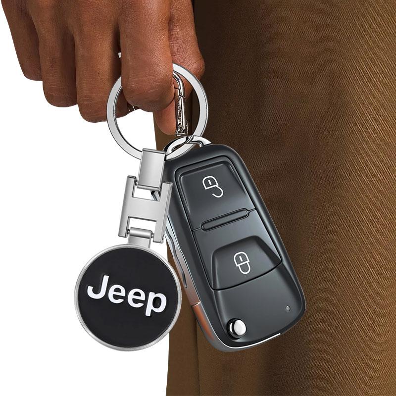1 шт. Эмблема автомобиля Брелок Аксессуары для ключей для Jeep Renegade Compass Wrangler JK Patriot Grand Cherokee XJ SRT Trail Hawk