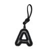 26 Initials English Letter Bag Pendant Genuine Sheepskin Car Pendant Keyring Pendant  Ladies