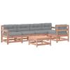VidaXL Garden Lounge Set 6 Pcs with Cushions Solid Douglas Wood 3186002
