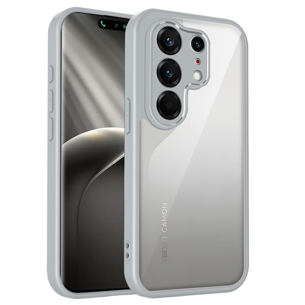 Чехол для Tecno Camon 50 Ultra 5G CN7C, силиконовый бампер с воздушной подушкой, прозрачная матовая задняя крышка, жесткий чехол для телефона Tecno Camon 50Ultra 5G