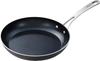 Kyocera Cerabrid Frying Pan 26cm with Frying Pan Protector Overseas Model Frying Pan IH Gas Compatible Oil Use Medium Heat or Lower Black Stainless