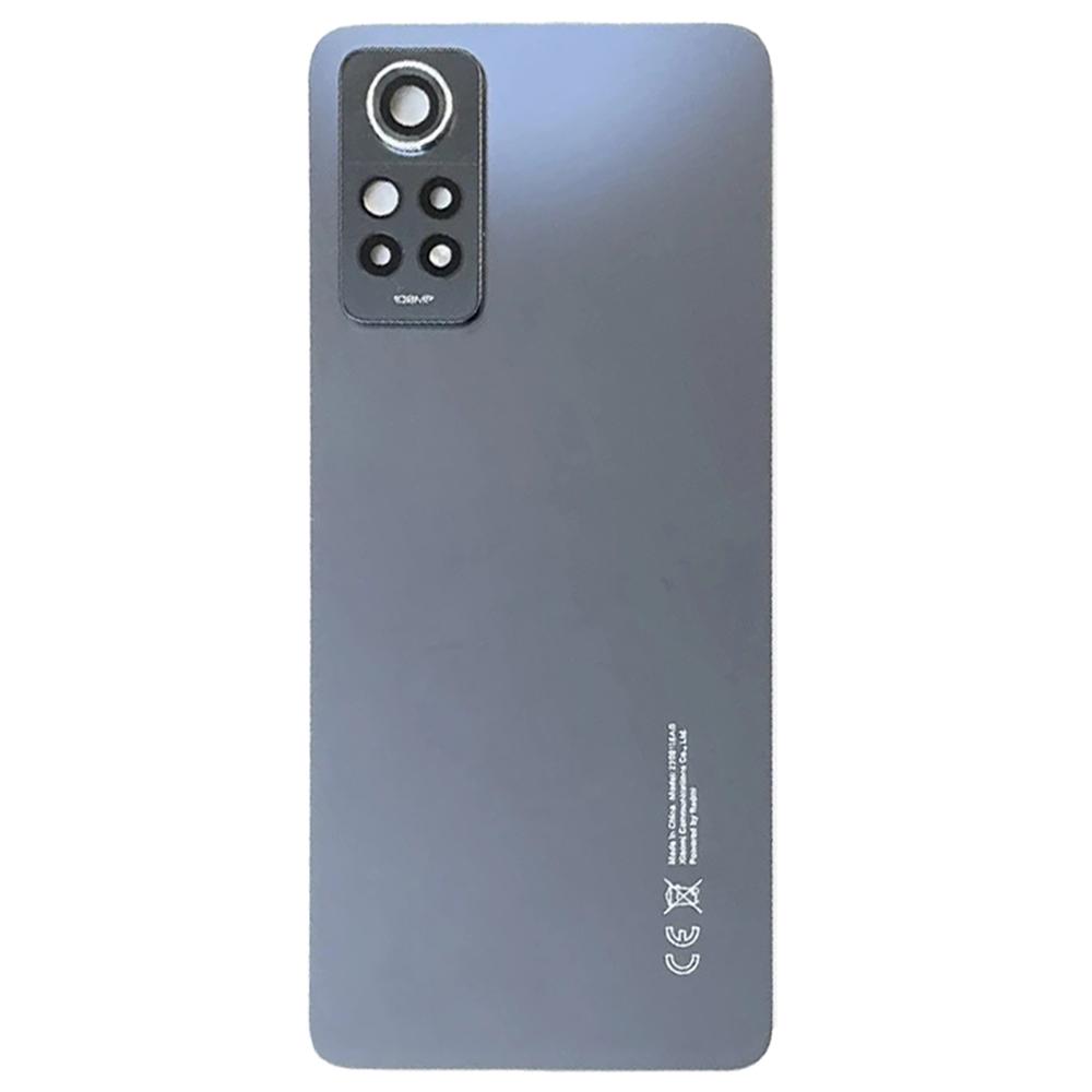 For Xiaomi Redmi Note 12 Pro 4G Back Battery Housing Cover with Camera Ring Lens Cover Spare Part