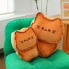Милое печенье Butter Meow Тигровый рулет с кошачьей шкурой Подвесная подушка-кошка Плюшевая игрушка Кукла Сокровище Успокаивающий подарок Кукла