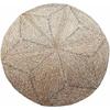 Tapis - DKD Home Decor - Standard - Rond - 120 Cm - Synthétique - Naturel