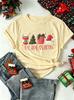 Tis The Season Christmas Graphic T‑Shirt Women Men Xmas Coffee Tree Gift Santa Hat Print Short Sleeve Casual Holiday Camisetas