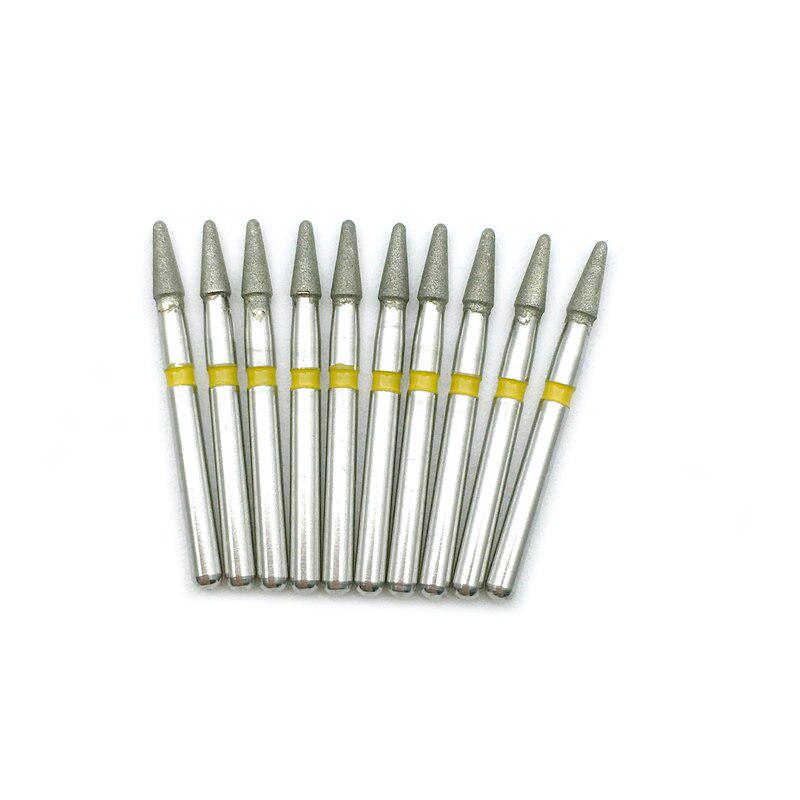 Стоматологические алмазные боры Extra Fine FG 1,6 мм, высокоскоростные сверла для полировки и сглаживания зубов, полировщики CR-12EF