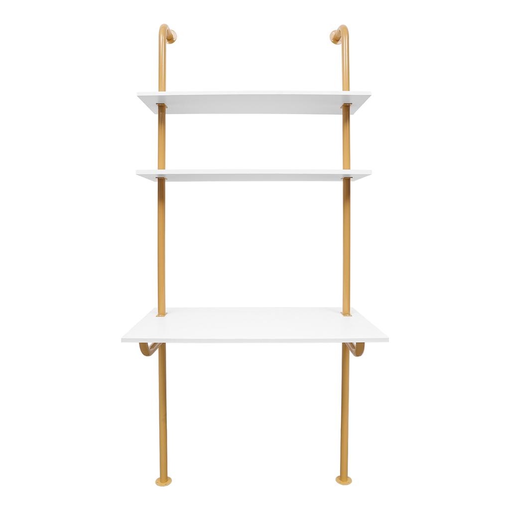 3-ярусный настенный стол, Настенный компьютерный письменный стол, Настенный органайзер Железо, Эко-доска для дома, Студенческих общежитий