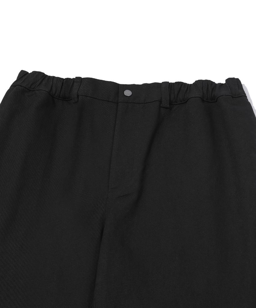 BEENTRILL Легкие хлопковые широкие брюки (черный)