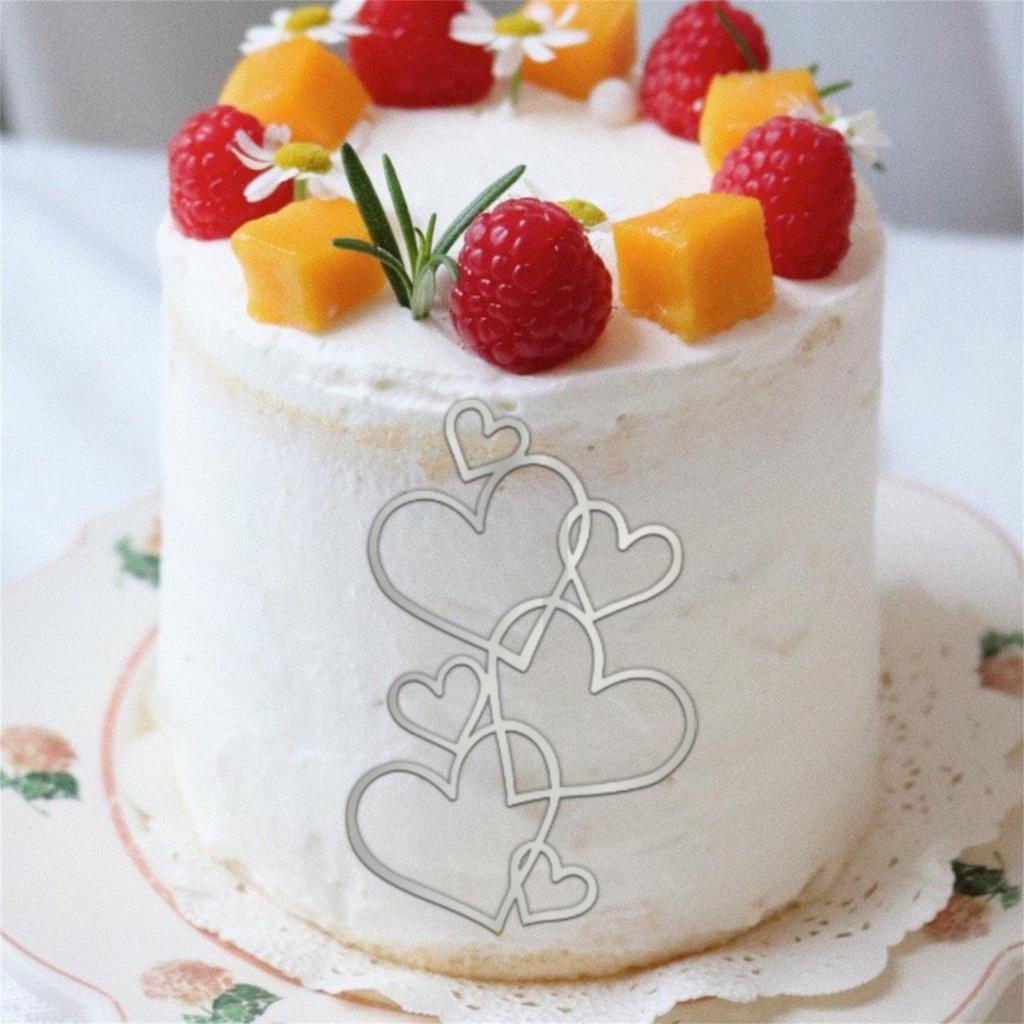 Новый золотой свадебный торт с любовью, акриловый торт-топпер для годовщины, свадьбы, дня рождения, вечеринки, украшения для торта