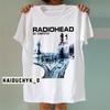 Radiohead Ok Computer Унисекс Белая Футболка Размер S-5XL Унисекс Футболка