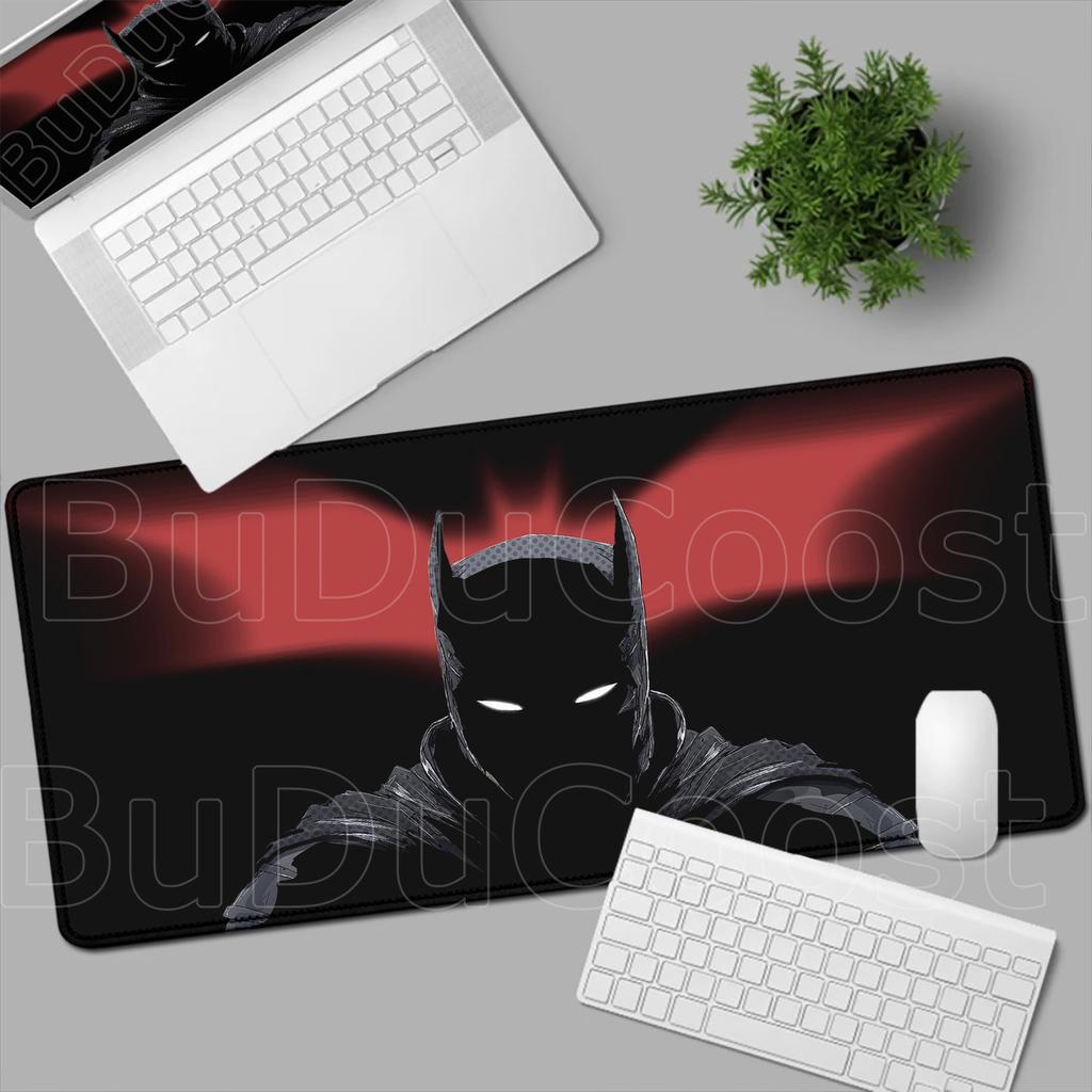 B-Batman Mouse Pad HD Large Gaming Non-slip Rubber Keyboard Desk Mat Office Laptop Computer Pc Gamer Cabinet Mousepad Xxl Carpet