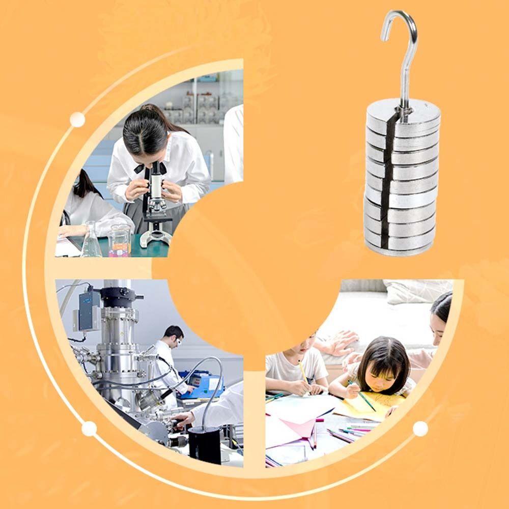 Total 100g Lab Slotted Mass Set Chromium-Plated with Hanger and Case Laboratory