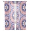 Indian Abstraction Line Sheer Curtains For Living Room Bedroom Tulle Curtain For Kitchen Voile Curtain Blind Panels