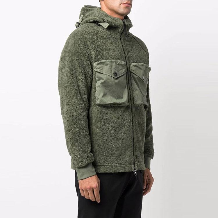 STONE ISLAND Толстовка Шалфейно-зеленая Мужские Топы 751560134-V0055