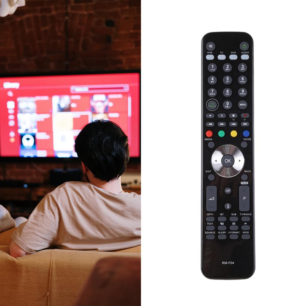 Universal Remote Control RM-F04 RMF04 Simple Installation Compatible for Humax TN5000HD TN5050DR TN5000 HD-FOXT2
