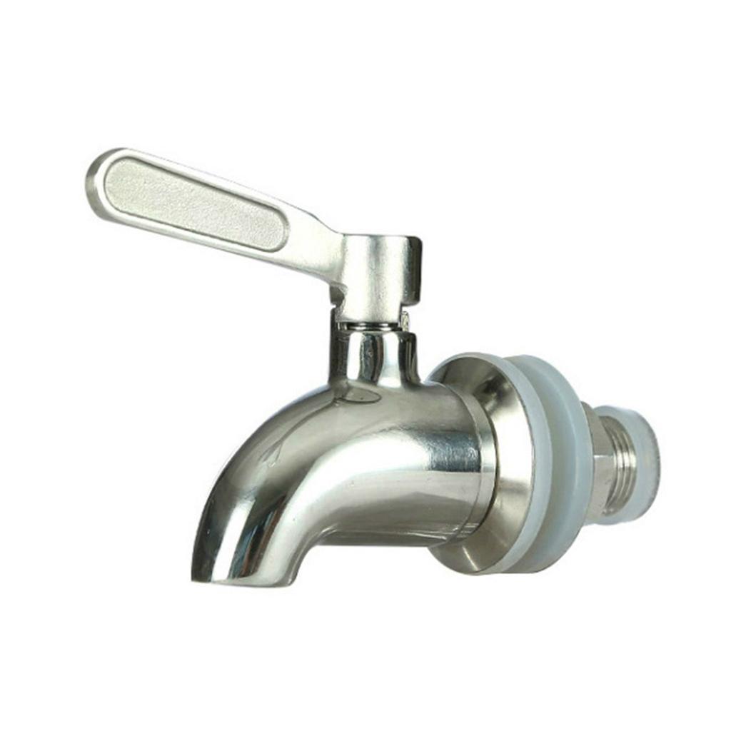 16 мм дозатор для напитков, вина, бочки, кран для воды, нержавеющая сталь, кофе, сока, сменный кран, кухонный инструмент