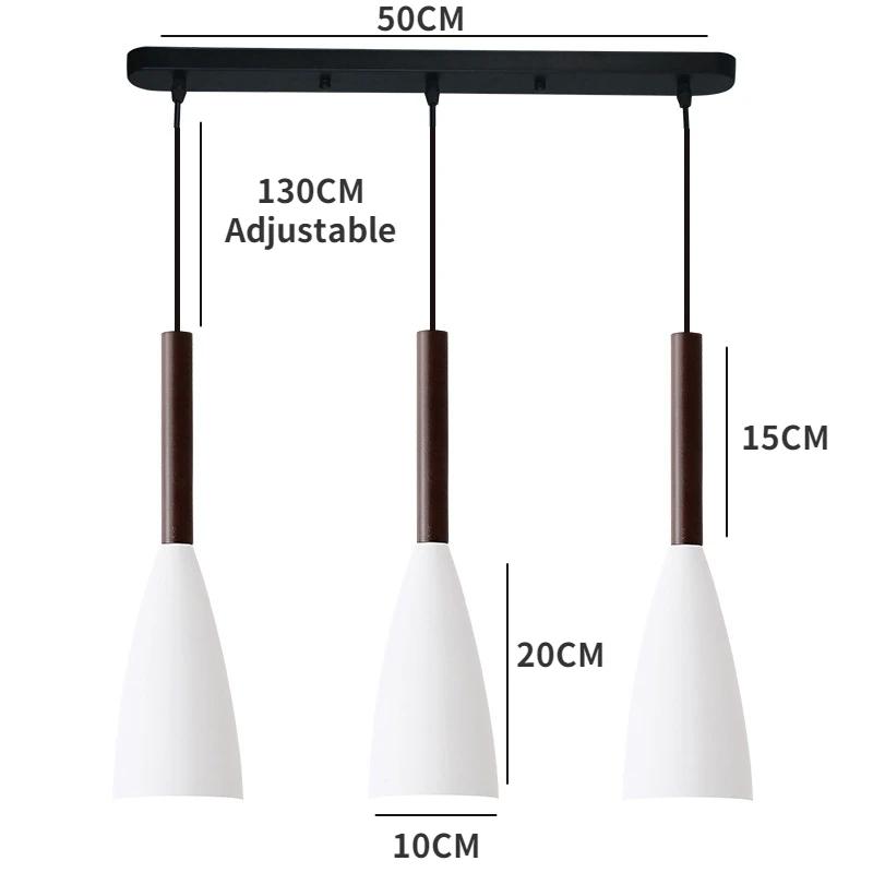 Nordic Minimalist Pendant Light Modern Hanging Lamp Dining Table Kitchen Island Lighting Fixture Dining Room Hoom Decoration