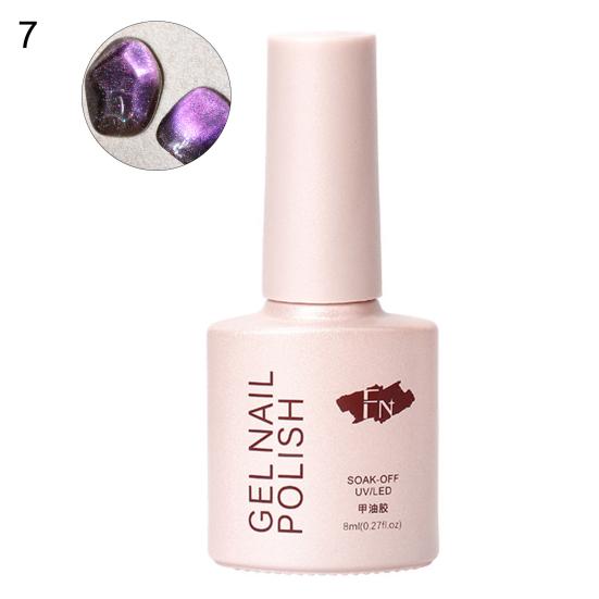 8 мл клей «кошачий глаз», сверкающий, быстросохнущий, тонкая текстура, зыбучий песок, гель-лак для дизайна ногтей для красоты 