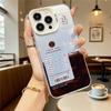 Чехол для телефона «Кофе прежде всего» (Coffee First Menu) для iPhone 16 15 14 13 12 11 Pro Max Mini, противоударный, защитный от царапин