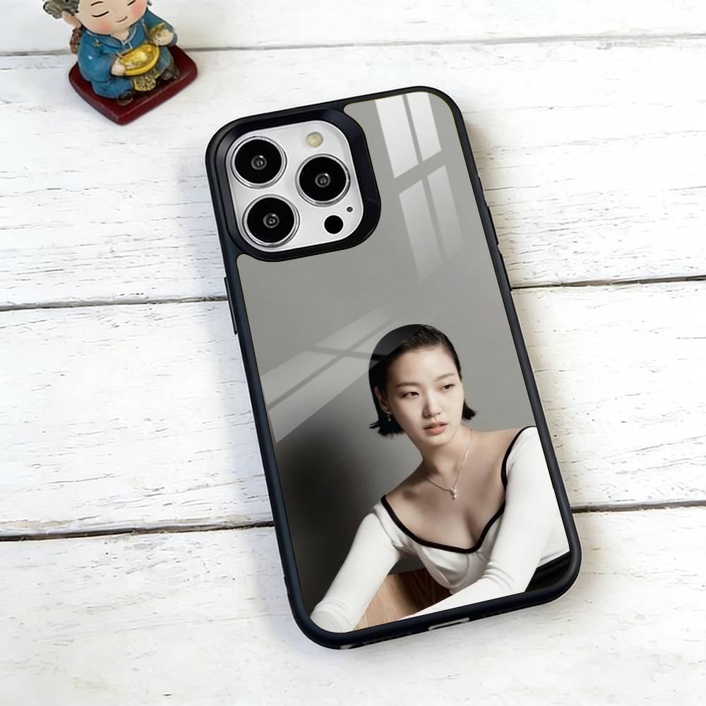 Чехол для телефона корейской актрисы Ким Джи-вон Для iPhone17,16,15,14,13,12,11 Plus,Pro Магнитный Для Magsafe Беспроводная Зарядка