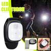 4 Lighting Modes Clip On Lamp for Cap USB Rechargeable Safety Warning Light  Emergency Use