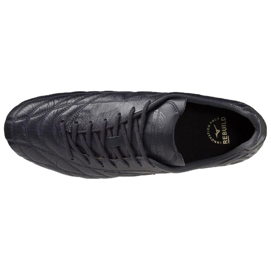 Mizuno Футбольные бутсы unisex Morelia PROTO из искусственной кожи, кожи, нескользящие, износостойкие, черные P1GA255000