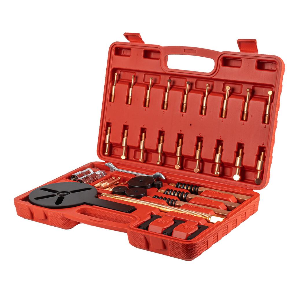 Three-arm bearing puller with 44-piece hooks AMIO-04760