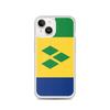 Coque Télephone Drapeau Saint-Vincent-et-les-Grenadines - iPhone 14