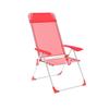 Chaise Pliante - Marbueno - Corail - Aluminium - 5 Positions - Design Moderne