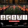 Indoor Wall Hanging Ornaments Solar Halloween Bat Garden Lights, Realistic Skeleton Pathway Decor, Waterproof LED 3D Bone Props Spooky Stake Light for