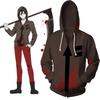 Anime Of Angels Death Isaacfoster Zack Hoodies Coat Sweatshirt Costume Cosplay
