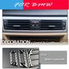 1 компл. 3D глянцевые наклейки из углеродного волокна для BMW E90 BMW 3 серии E92 консоли кондиционера крышки розеток панели