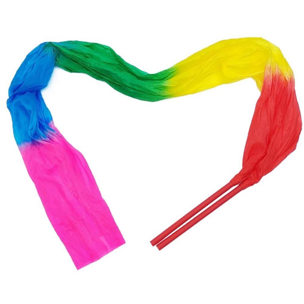 Silk Dancing Ribbons With Rod Stage Show Prop New Dance Ribbon